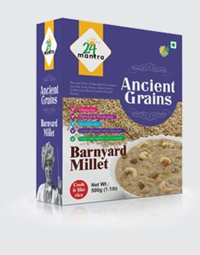 24M Org Barnyard Millet - 1.1lb
