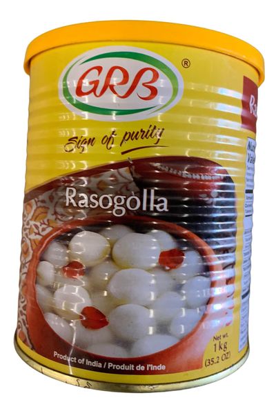 GRB Rasogolla Cans - 1KG
