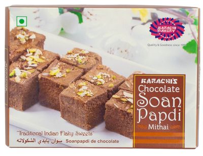 Karachi Chocolate Soan Papdi (Mithai) - 200gm
