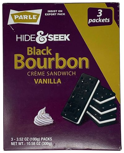 Parle H&S Black Bourbon Vanilla - 300gm