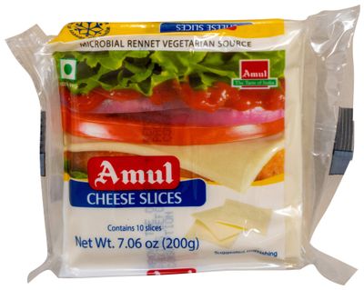 Amul Cheese Slices - 7oz/200gm