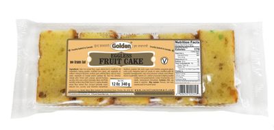 Golden Eggless Fruit Cake 340gm