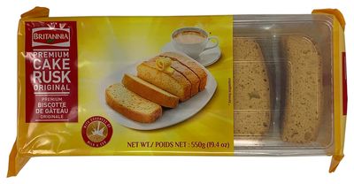 Britannia Cake Rusk - 550gm
