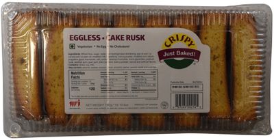 Crispy Cake Rusk Eggless - 750gm
