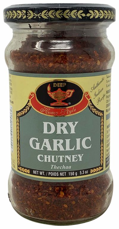 Deep Dry Garlic Chutney - 5.3oz