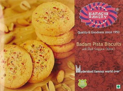Karachi Badam Pista Biscuits - 400gm