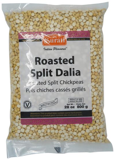Surati Roasted Dalia Split Gram - 800gm