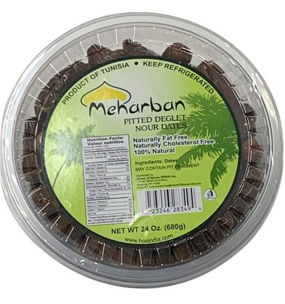 Meharban Pitted Dates - 24oz