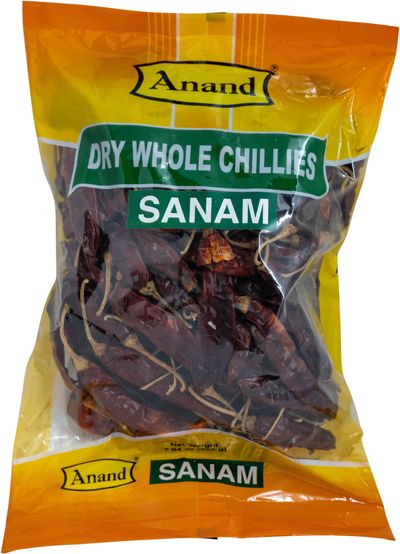 Anand Sanam Dry Whole Chilli - 200gm