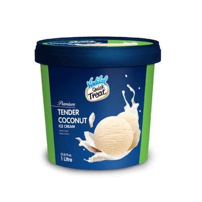 Vadilal Tender Coconut Ice Cream- 1 ltr