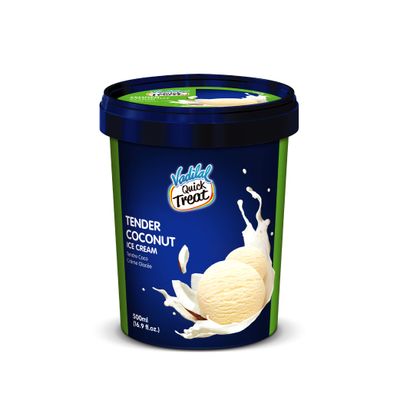 Vadilal Quick Treat Tender Coconut Ice Cream - 500ml