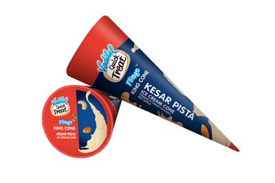 Vadilal Kesar Pista Cone- 110ml