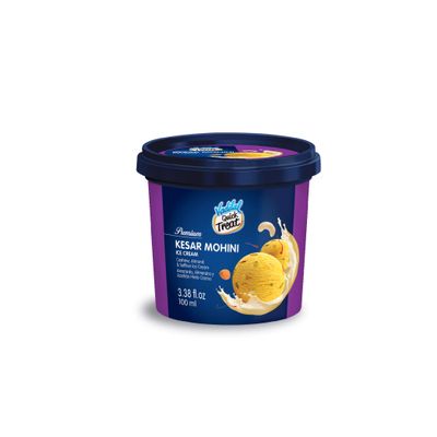 Vadilal Kesar Mohini Ice Cream - 100ml