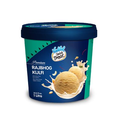 Vadilal Rajbhog Kulfi - 1 ltr