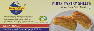 Daily Delight Puffs Pastry Sheets 580gm
