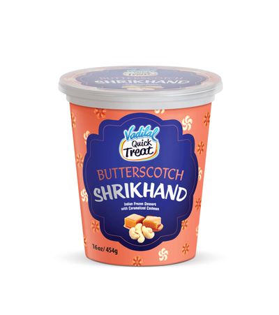 Vadilal Butterscotch Shrikhand - 454gm