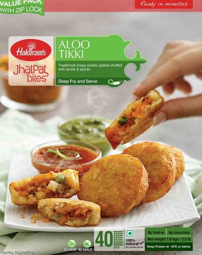 HR Frozen Aloo Tikki - 1.60kg
