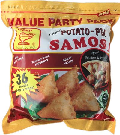Deep Fro Potato Pea Samosa - 36pc