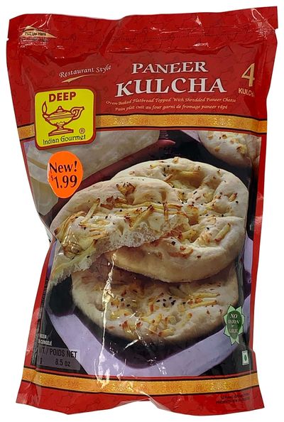 Deep Fro Paneer Kulcha - 8.5oz