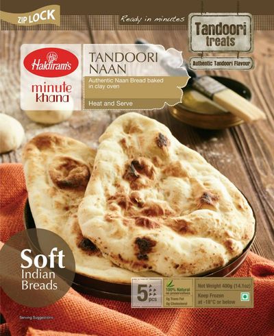 HR Tandoori Naan -  400gm