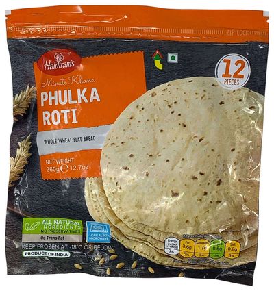 HR Phulka Roti - 360gm/12pc