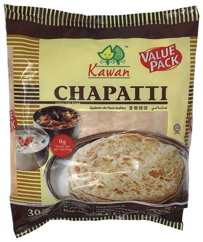 Kawan Chapatti Bulk - 1.2KG/30pc