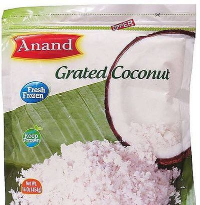 Anand Frozen Grated Coconut - 1LB