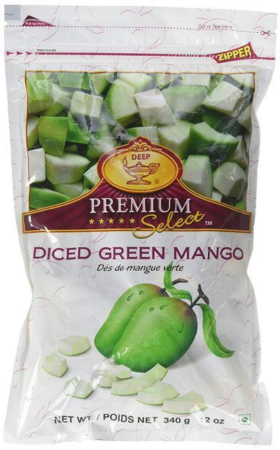 Deep IQF Green Mango Slices - 12 oz