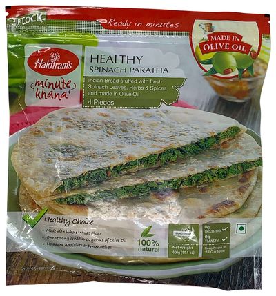HR Healthy Spinach Paratha - 400gm