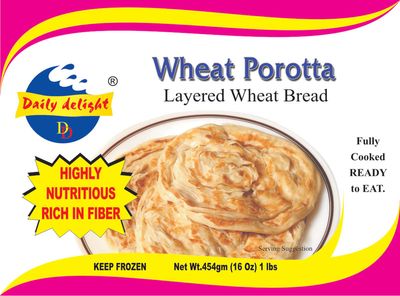 DD Wheat Porotta - 1LB