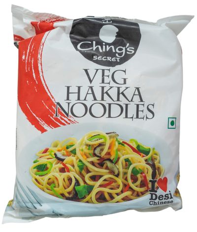Chings Veg Hakka Noodles - 600gm
