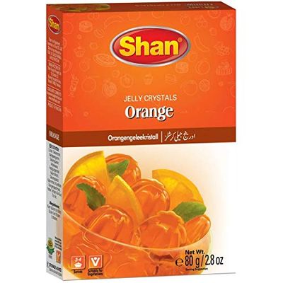 Shan Jelly Crystals Orange - 80gm