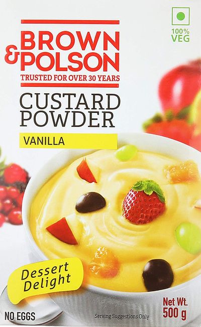 Brown Polson Custard - 500gm
