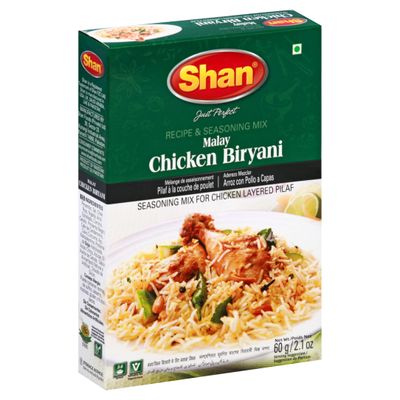 Shan Malay Chicken Biryani Masala Spice Mix - 60gm