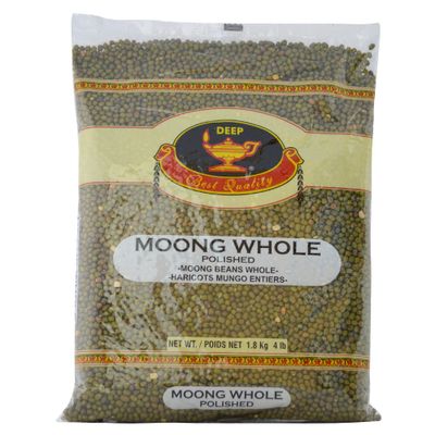 Deep Moong Green Whole - 4LB