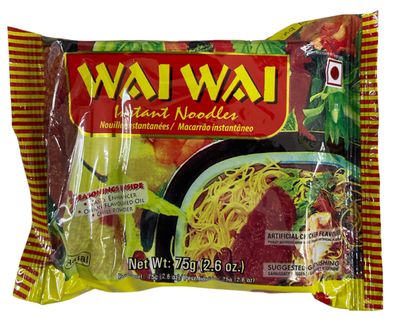 Wai Wai Instant Noodles Chicken Flavor - 75gm