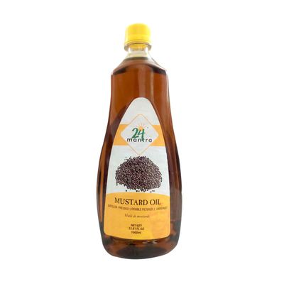 24M Org Mustard oil - 33.8oz