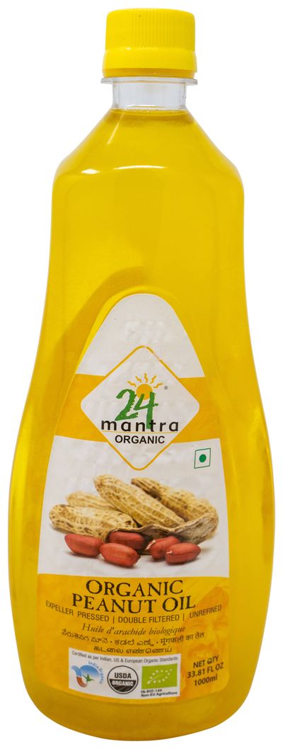 24M Org Peanut oil - 33.8oz