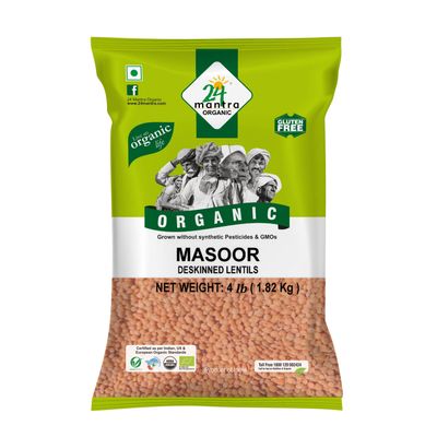 24M Org Masoor Malka - 4LB