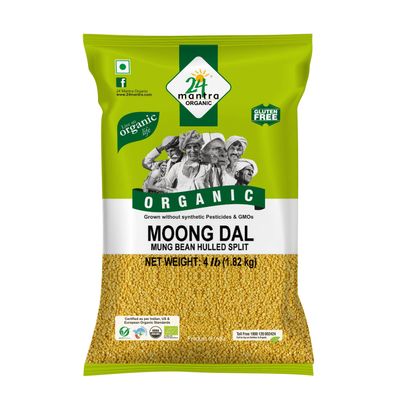24M Org Moong Dal - 4LB