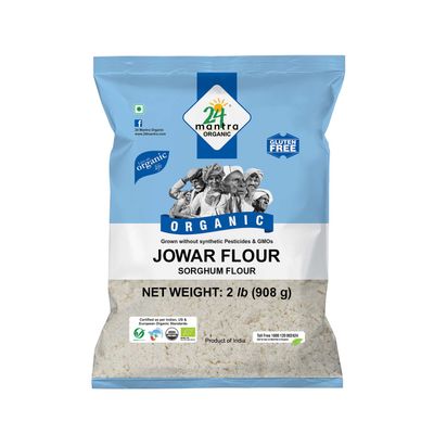 24M Org Jowar Flour - 2LB