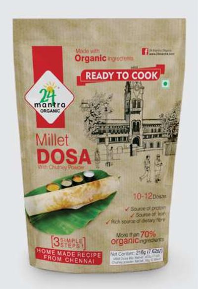 24M Org Millet Dosa Mix - 216gm