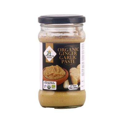 24M Org Ginger Garlic Paste - 10oz