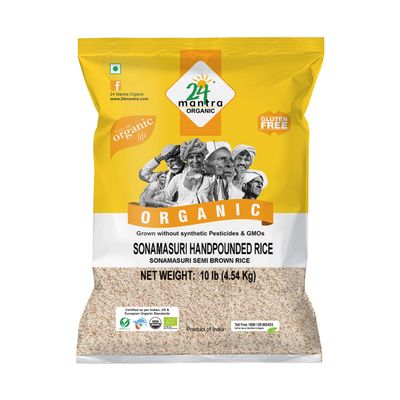 24M Org Hand Pounded Rice - 10lb