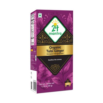 24M Org Tulsi Ginger Tea - 1.75oz