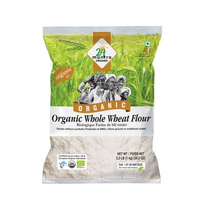 24M Org Whole Wheat Flour - 2.2LB