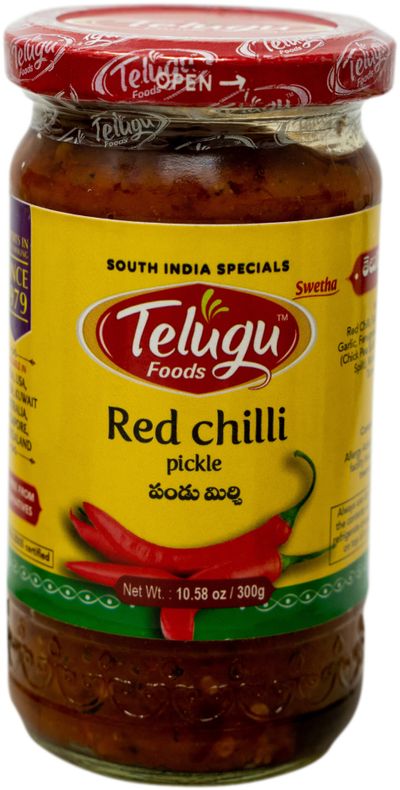 Telugu Red Chilli Pickle - 300gm