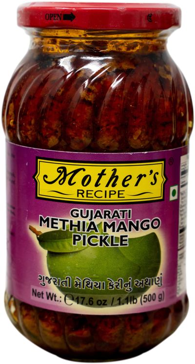 Mother's Recipe Gujarati Methia Mango Pickle 500gm
