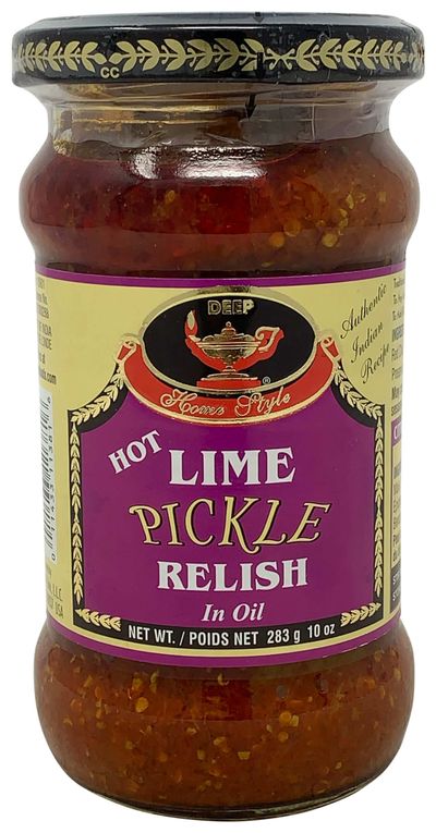 Deep Hot Lime Pickle - 283gm
