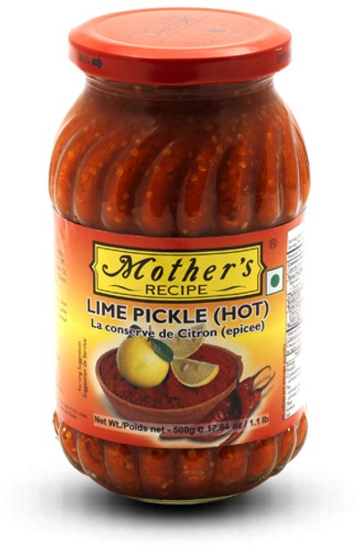 Mother's Recipe Lime Pickle (Hot) 500gm